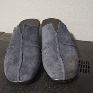 Pick 2 For $60!! Clarks Blue Suede Mules, Clogs, Comfort, Casual
